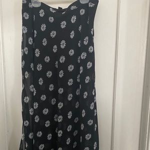 Forever 21 skirt with a long sheer flow